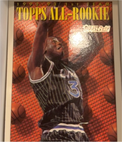 1992-93 Topps All-Rookie 1st Team #152 Shaquille O'Neal — front