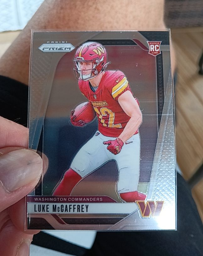 2024 Panini Prizm #367 Luke McCaffrey — front