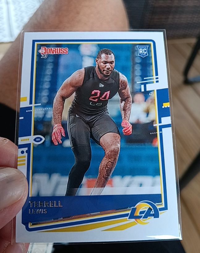 2020 Donruss #291 Terrell Lewis — front
