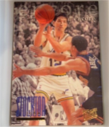 1995-96 Fleer Ultra #343 John Stockton — front