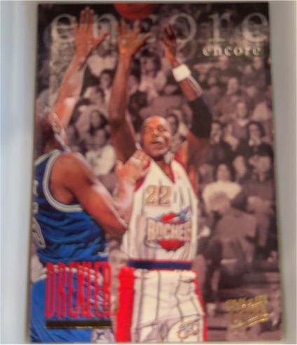 1995-96 Fleer Ultra Encore #306 Clyde Drexler Houston Rockets — front