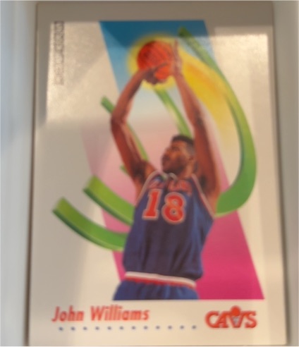 1991-92 Skybox #55 John Williams — front