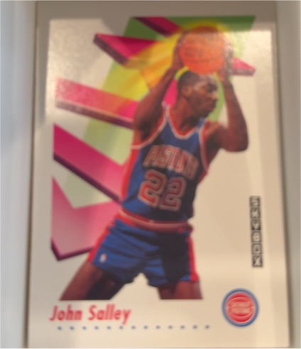 1991-92 Skybox #87 John Salley — front