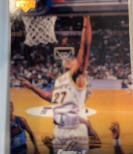 1995-96 Upper Deck Slams & Jams #350 Reggie Miller — front