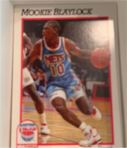 1991-92 Hoops #131 Mookie Blaylock — front
