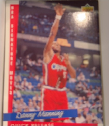 1993-94 Upper Deck #247 Danny Manning Los Angeles Clippers — front