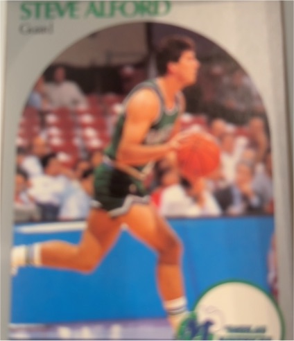 1990-91 Hoops #81 Steve Alford — front