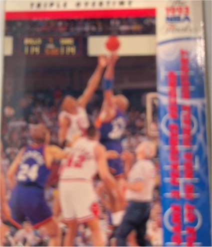 1993-94 Upper Deck #205 The 1993 NBA Finals Triple Overtime — front