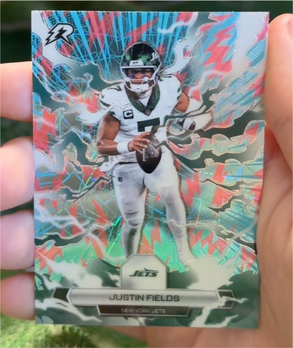 2025 Panini Phoenix #40 Justin Fields Thunderbirds Insert — front