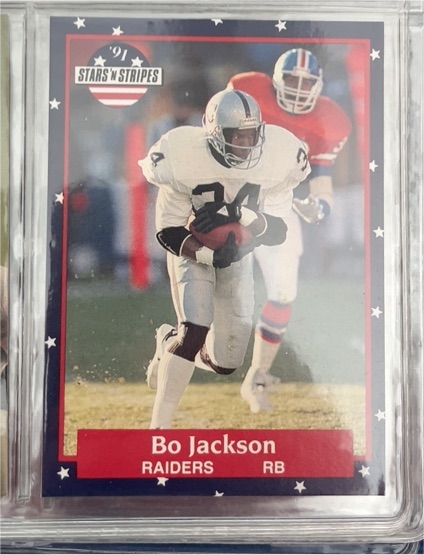 1991 Fleer Stars 'n Stripes #35 Bo Jackson — front