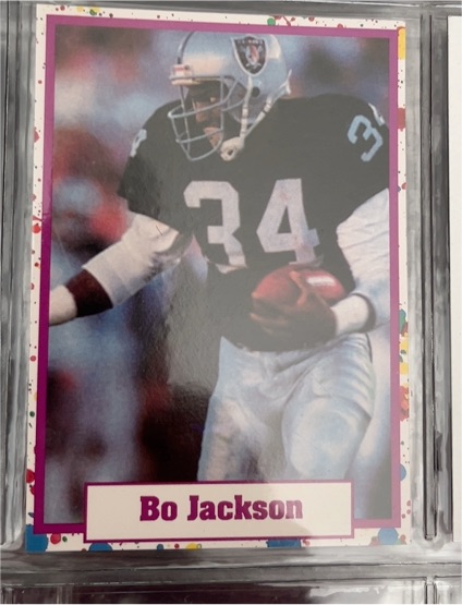 1990 Sports Stars Elite I #NNO Bo Jackson — front