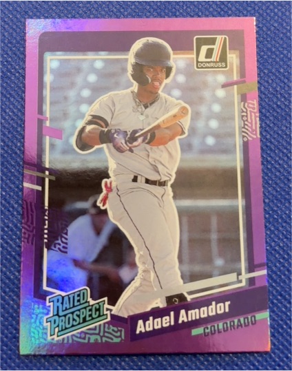 2023 Donruss #129 Adael Amador — front