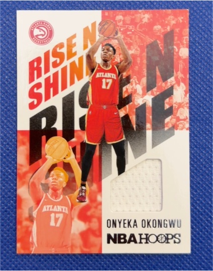2020-21 Panini NBA Hoops Rise N Shine #RNS-ONY Onyeka Okongwu — front