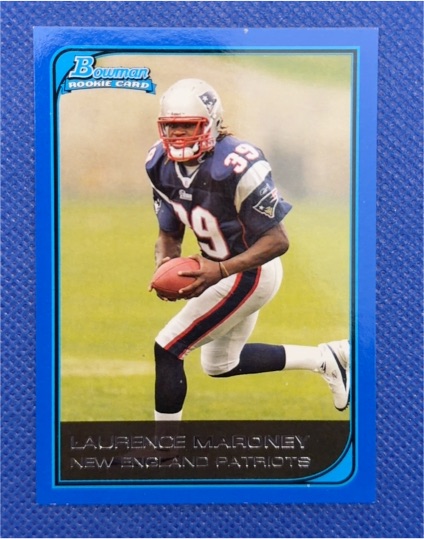 2006 Bowman #126 Laurence Maroney New England Patriots — front