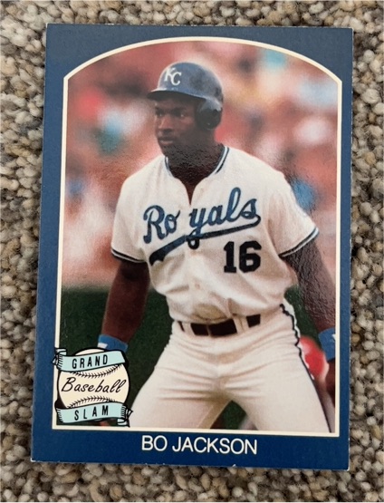 1990 Grand Slam Baseball #16 Bo Jackson — front