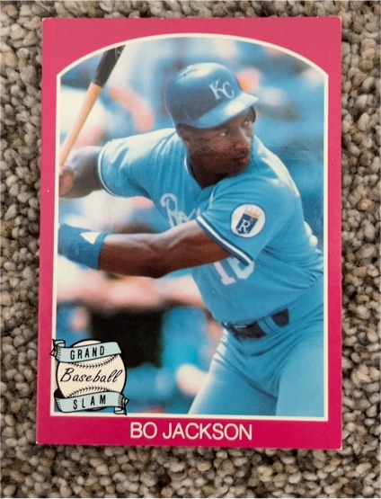 1990 Grand Slam Baseball #72 Bo Jackson — front