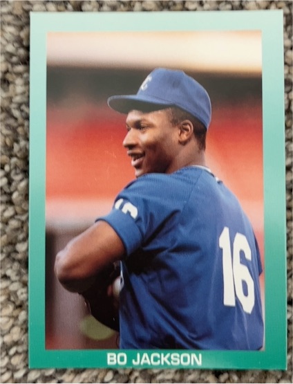 1990 Broder All-Sports Superstars Series IV #NNO Bo Jackson — front