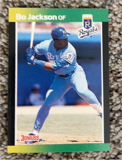 1989 Donruss Baseball's Best #169 Bo Jackson — front