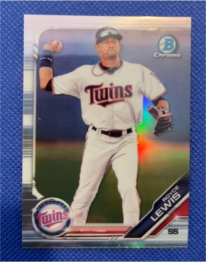 2019 Bowman Chrome #BDC-46 Royce Lewis — front