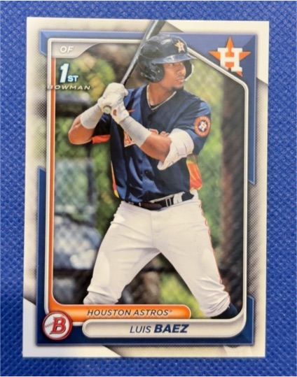 2024 Bowman #BP-66 Luis Baez — front