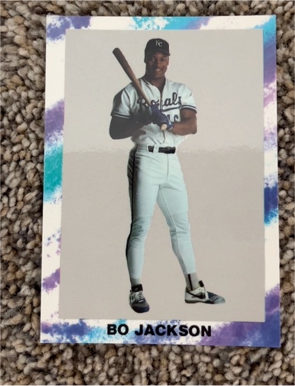 1990 Broder Oddball Promo #NNO Bo Jackson — front
