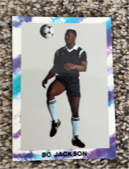 1990 Broder Sports Stars #NNO Bo Jackson Bo Knows Soccer — front