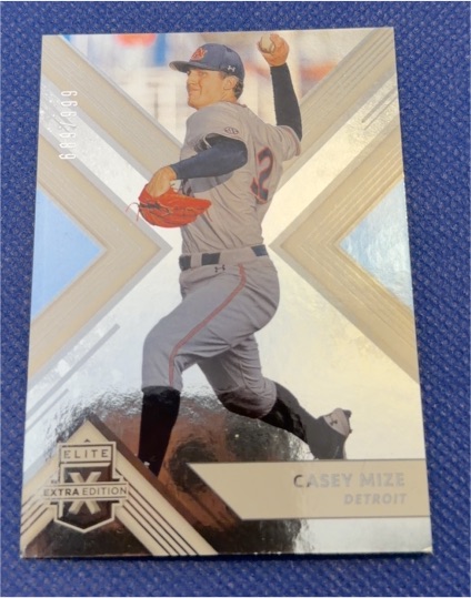 2018 Panini Elite Extra Edition #1 Casey Mize — front