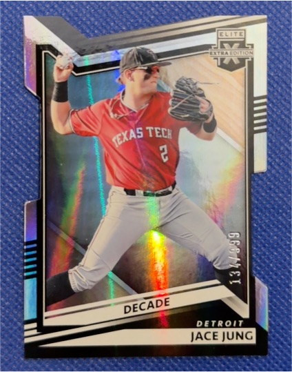 2022 Panini Elite Extra Edition #12 Jace Jung — front