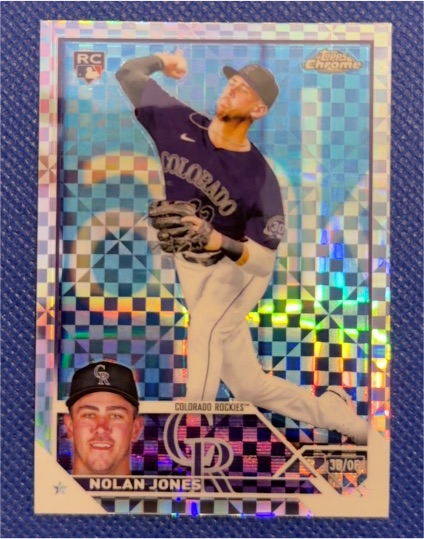 2023 Topps Chrome #43 Nolan Jones — front