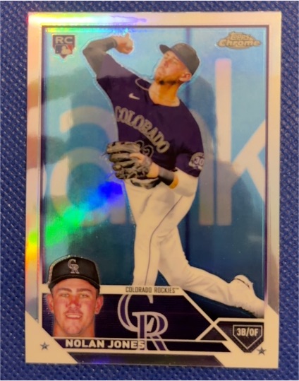 2021 Topps Chrome #RC Nolan Jones — front