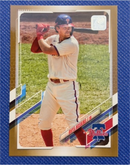 2021 Topps #162 Rhys Hoskins — front
