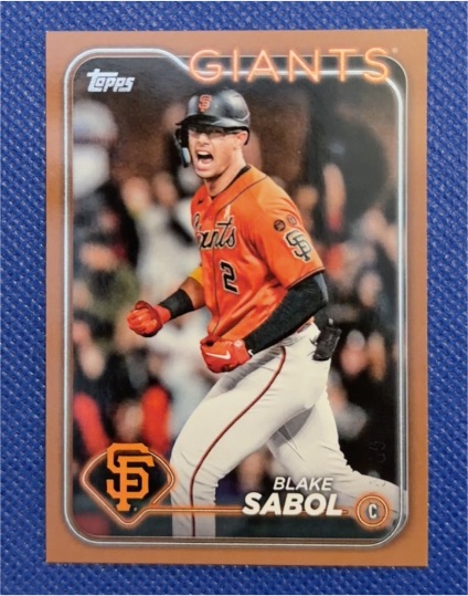 2024 Topps Series 2 #521 Blake Sabol — front