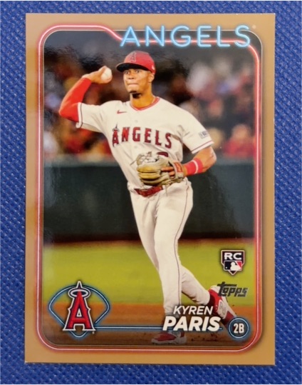 2024 Topps Series 2 #549 Kyren Paris — front