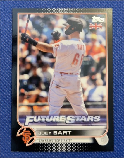 2022 Topps UK Edition #11 Joey Bart — front