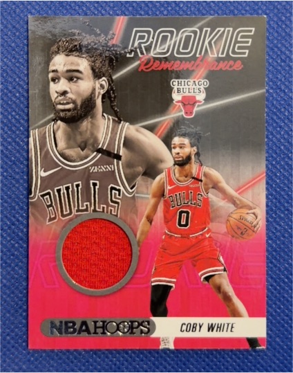 2020-21 Panini NBA Hoops Rookie Remembrance #SS-8 Coby White — front