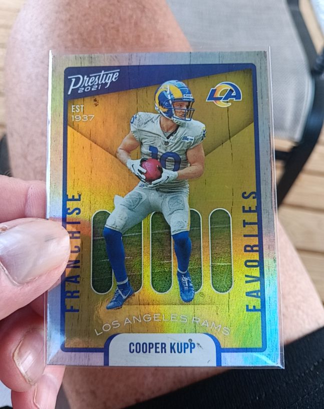 2021 Panini Prestige Franchise Favorites #FF-10 Cooper Kupp — front