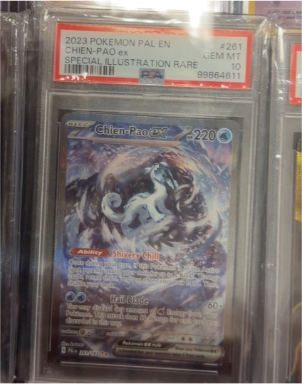 2023 Pokémon PAL EN Chien-Pao ex Special Illustration Rare #261 — front