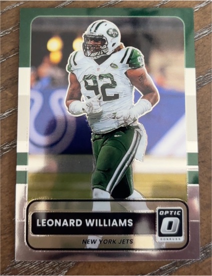 2025 Panini Donruss Optic #20 Leonard Williams — front