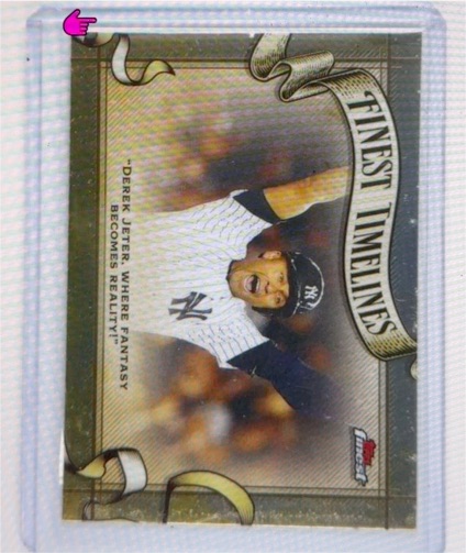 2024 Topps Finest #FT-10 Derek Jeter Finest Timelines — front