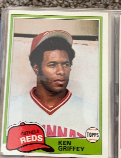 1981 Topps #280 Ken Griffey Cincinnati Reds — front