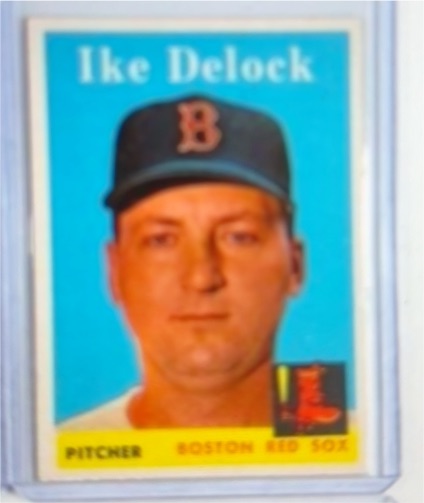 1958 Topps #328 Ike Delock — front