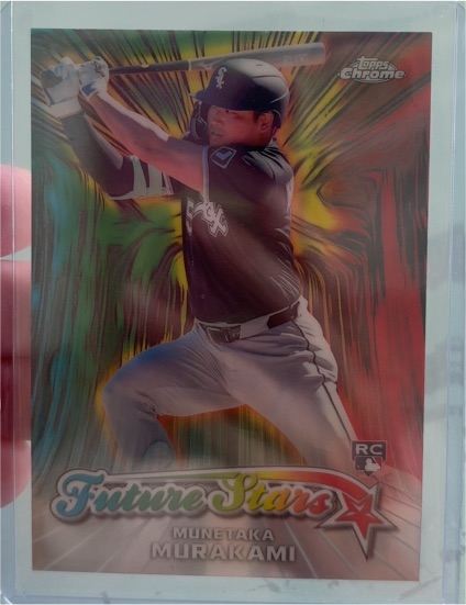 2026 Topps Chrome #FS-1 Munetaka Murakami Future Stars Rookie — front