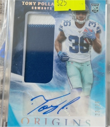 2019 Panini Origins #132 Tony Pollard — front