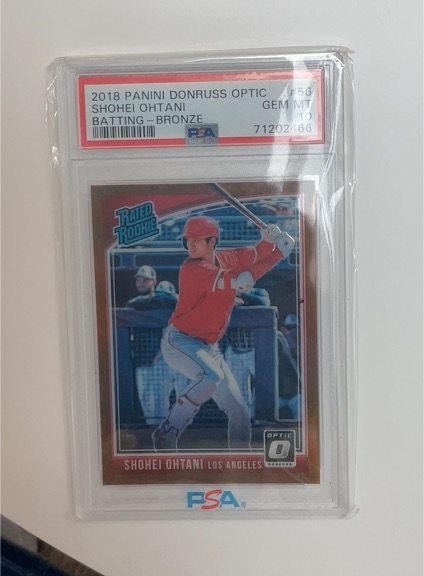 2018 Panini Donruss Optic #56 Shohei Ohtani — front
