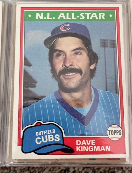 1981 Topps #450 Dave Kingman — front