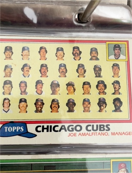 1981 Topps #676 Chicago Cubs / Joe Amalfitano — front
