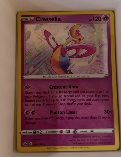 2021 Pokémon #064 Cresselia — front