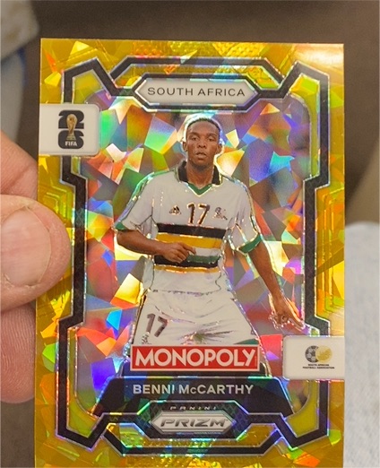 2026 Panini Prizm Monopoly #80 Benni McCarthy — front