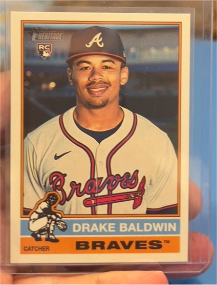 2025 Topps Heritage High Number #561 Drake Baldwin — front