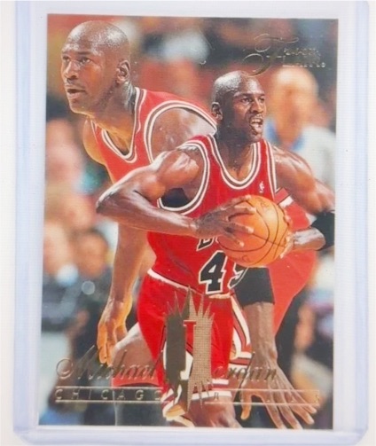 1994-95 Fleer Flair #326 Michael Jordan — front